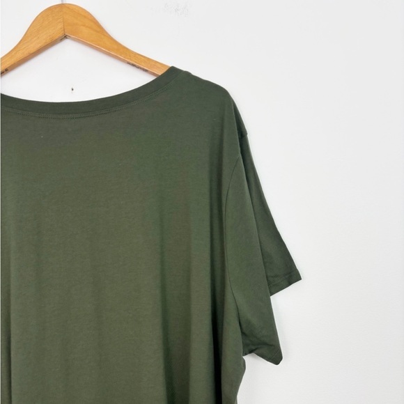 Torrid Olive Green “It’s Fall Y’all” Cotton Short Sleeves Round Neck Tee Size 5 - Picture 11 of 14